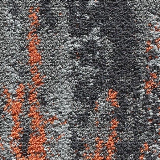 SP-202 ORANGE ACCENT - Colorpoint Carpet Tile flooring