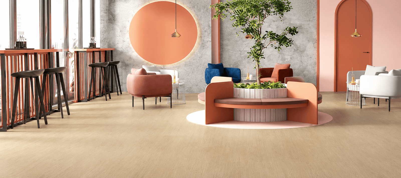 LVT - Natural Element collection interior layout