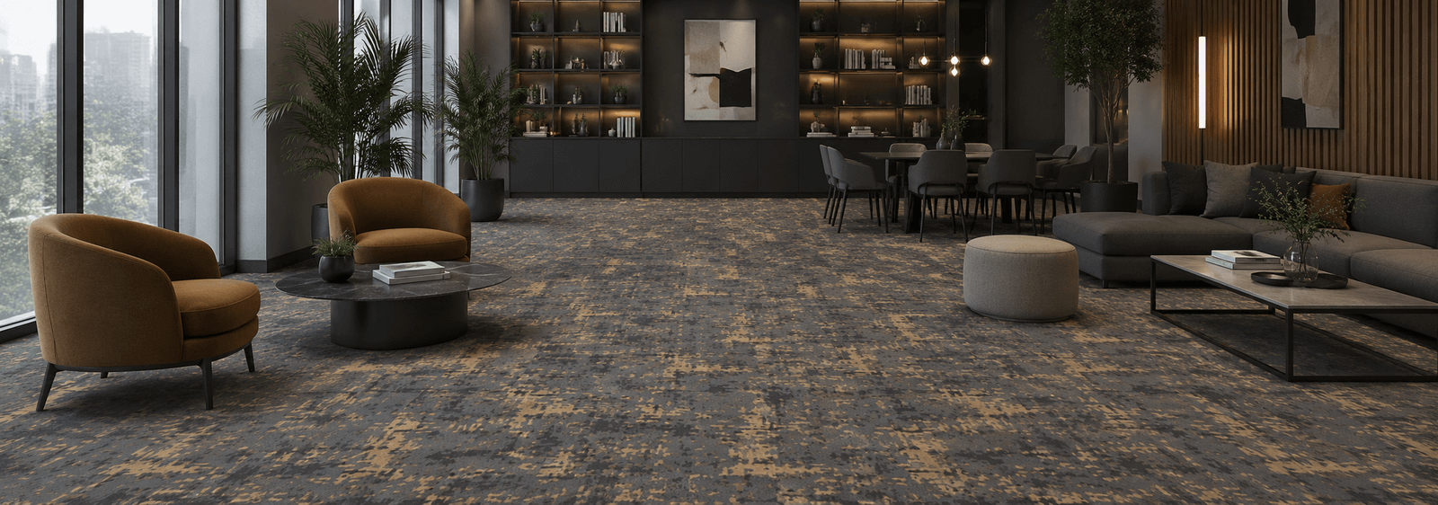 ABSTRACTION NYLON collection interior layout